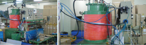 Urethane Dispenser 시설 사진